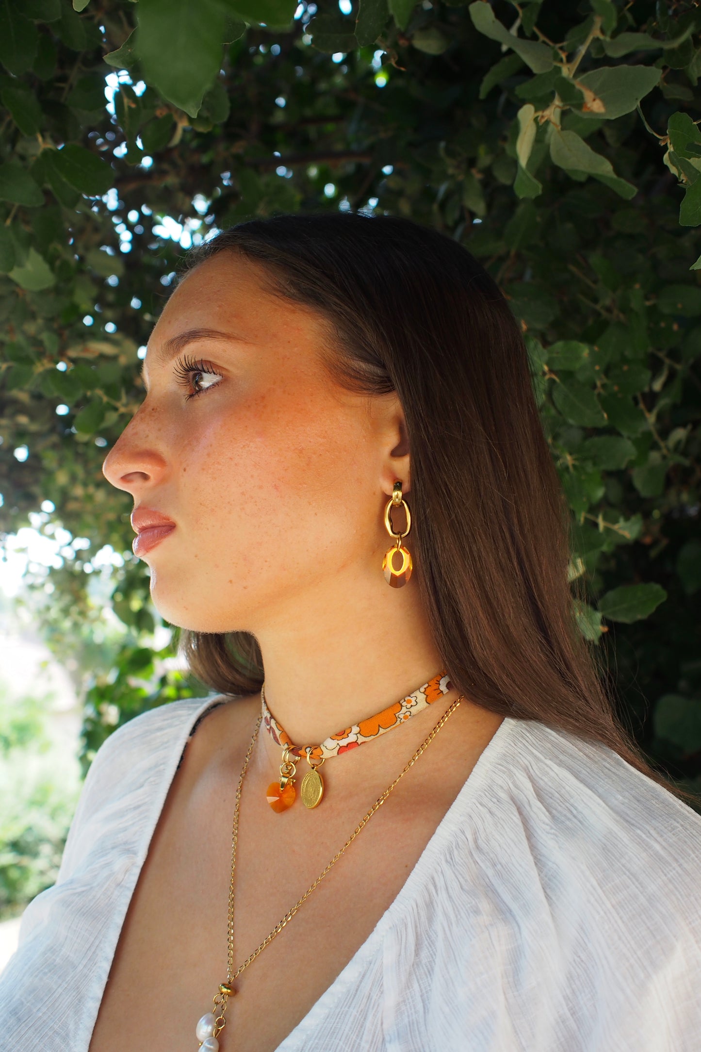 Boucles Muse - Orange